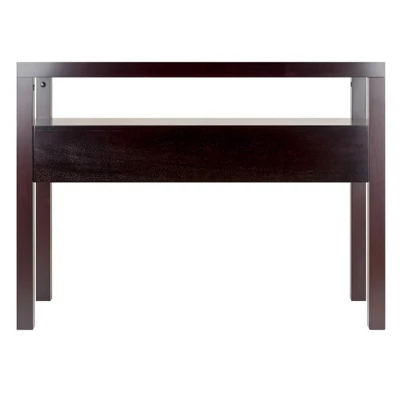 Copenhagen Console Table Espresso - Winsome - Image 6