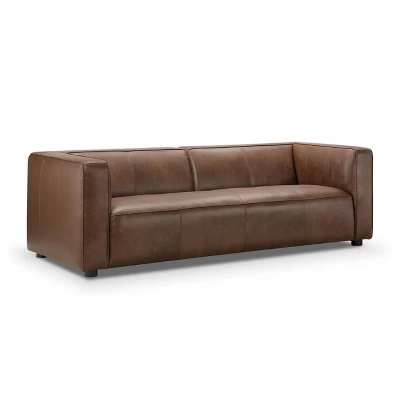 Otto Leather Sofa - Abbyson Living - Image 5