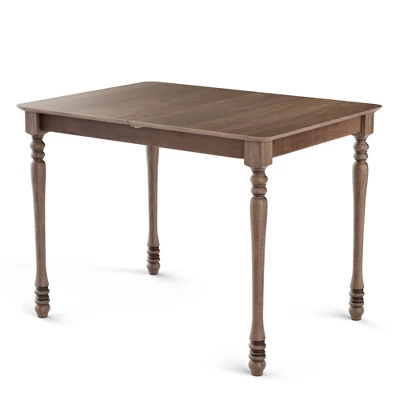 Costway Extension Dining Room Table Butter Leaf Rectangle Table W/ Hardwood Structure - Image 8
