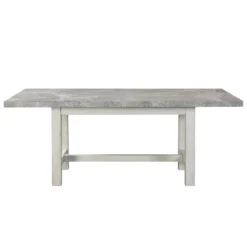 Canova Marble Top Dining Table White - Steve Silver Co.