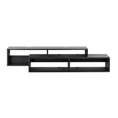 Modern Wall Mounted Media Console And Storage Shelf - Prepac - Image 2