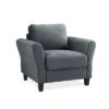Willow Microfiber Chair With Rolled Arms - Lifestyle Solutions