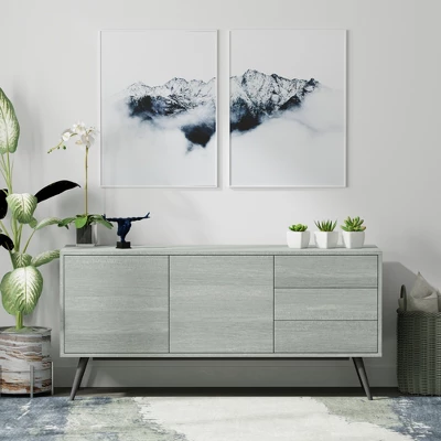 Glenwillow Home Atlas 59" Mid-Century Modern Buffet/Sideboard/TV Console - Image 12