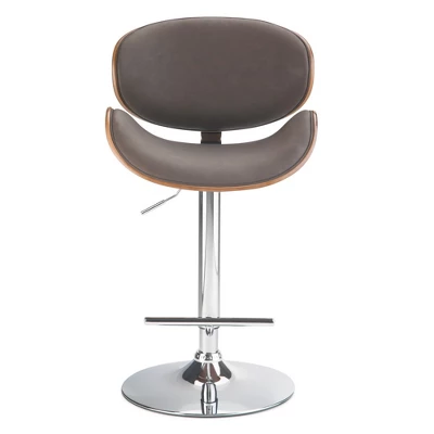 Avondale Bentwood Adjustable Height Gas Lift Barstool - WyndenHall - Image 3