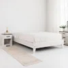 Queen Shawburn Platform Bed White/Dark Charcoal Gray - Signature Design By Ashley