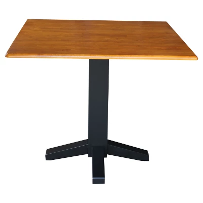36" Sanders Square Dual Drop Leaf Dining Table - International Concepts - Image 12