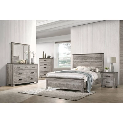 Adam Panel Bed Gray - Picket House Furnishings - Image 3