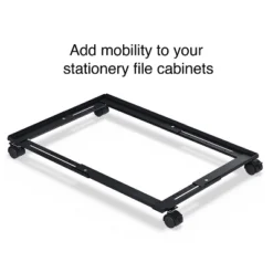 Staples Adjustable File Caddy Black (52140) 2806764