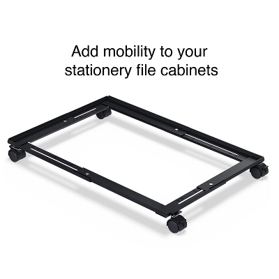 Staples Adjustable File Caddy Black (52140) 2806764