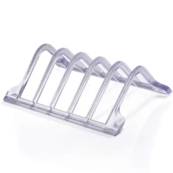 Prosumer's Choice Universal 5 Tablet And Smartphone Charging Organizer Rack Desktop Stand Holder, Clear