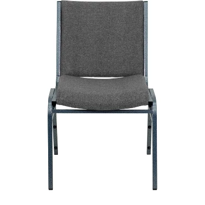 Flash Furniture HERCULES Series Heavy Duty Gray Fabric Stack Chair - Image 8