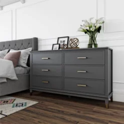 Westerleigh 6 Drawer Dresser - CosmoLiving By Cosmopolitan