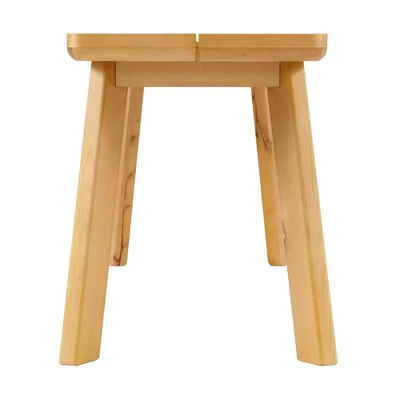 48" Shelburne Dining Bench Warm Natural - Alaterre Furniture - Image 3