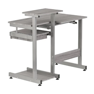 Complete Computer Workstation Desk Gray - Techni Mobili - Image 20