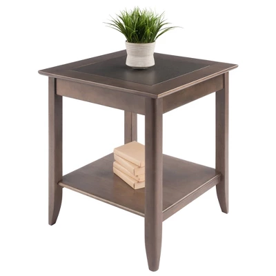 Santino End Table Oyster Gray - Winsome - Image 5