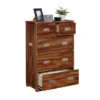 Vista Key 5 Drawer Chest Blaze Acacia - Sauder