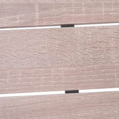 HOMCOM 5-Piece Dining Table Furniture Set Modern Industrial Table With 4 Chairs For Dining Room, Kitchen - Image 4