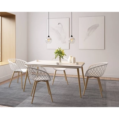 Set Of 2 Kurv Chair - Jamesdar