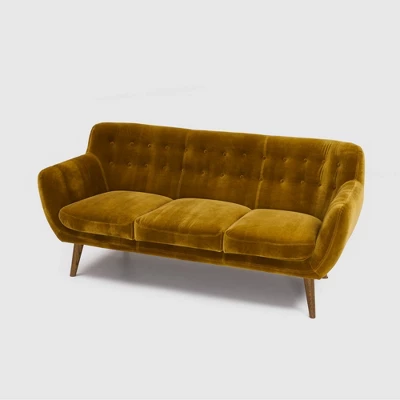 Rhodes Mid-Century Modern Tufted Sofa - RST Brands - Image 4