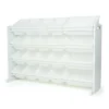 Cambridge Extra Large Toy Storage Organizer With 20 Storage Bins White - Humble Crew