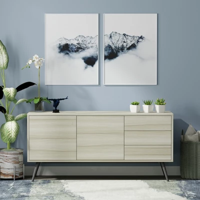 Glenwillow Home Atlas 59" Mid-Century Modern Buffet/Sideboard/TV Console - Image 11