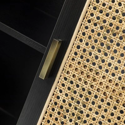 Wyoming 2-Door Accent Cabinet With Shelves| KARAT HOME - Image 5