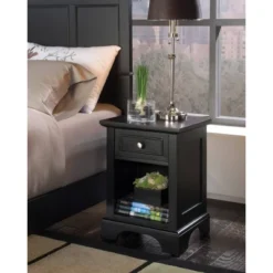 Bedford Nightstand Black - Home Styles