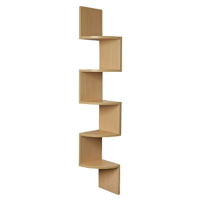 48.5" X 7.7" Zigzag Corner Shelf - Danya B. - Image 5