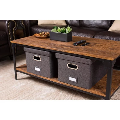 Internet's Best Collapsible File Box Storage Organizer With Lid - 1 Pack - Charcoal - Image 7