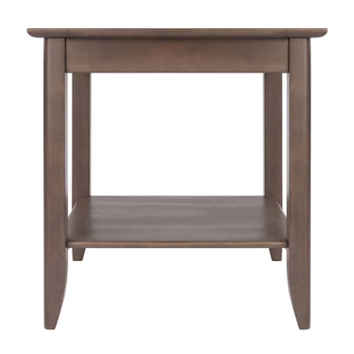 Santino End Table Oyster Gray - Winsome
