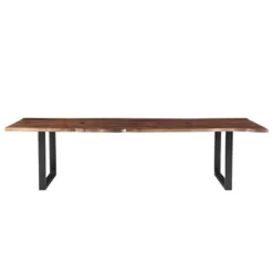 96" Athea Butterfly Live Edge Dining Table - Timbergirl