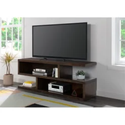 Lexington 70" Solid Wood TV Stand Dark Mocha Brown - Martin Svensson Home
