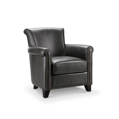 Harley Leather Armchair - Abbyson Living - Image 6