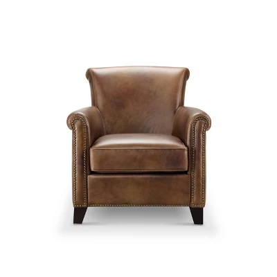 Harley Leather Armchair - Abbyson Living - Image 2