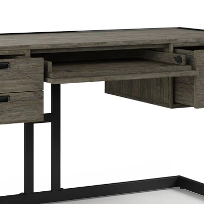 Arley Desk Weathered Gray - WyndenHall - Image 2