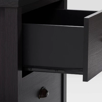 Boston Nightstand Black - CorLiving - Image 8