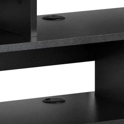 Modern Wall Mounted Media Console And Storage Shelf - Prepac - Image 5