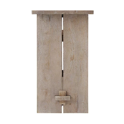52" Castleton Mango Wood Console Driftwood - Alaterre Furniture - Image 3