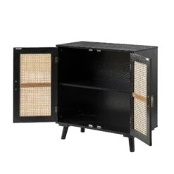 Wyoming 2-Door Accent Cabinet With Shelves| KARAT HOME