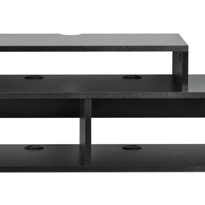 Modern Wall Mounted Media Console And Storage Shelf - Prepac - Image 8