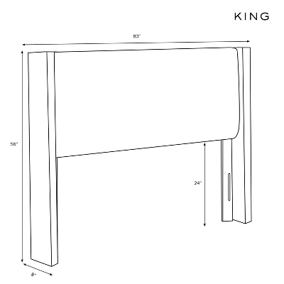 Nail Button Tufted Wingback Headboard - Skyline Furniture - Image 5