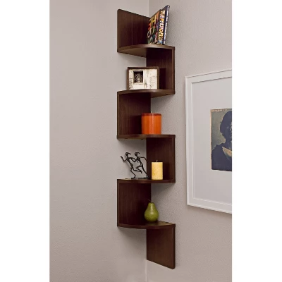 48.5" X 7.7" Zigzag Corner Shelf - Danya B. - Image 3