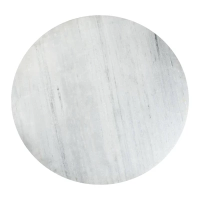 47" Iris Dining Table White/Gold - ZM Home - Image 3