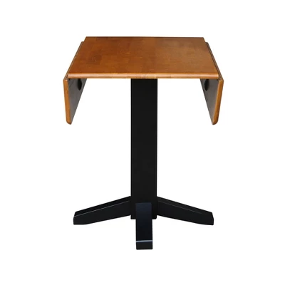 36" Sanders Square Dual Drop Leaf Dining Table - International Concepts - Image 6