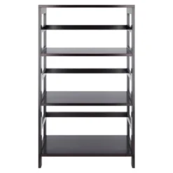 42" 3 Section Wide Bookshelf Espresso - Winsome