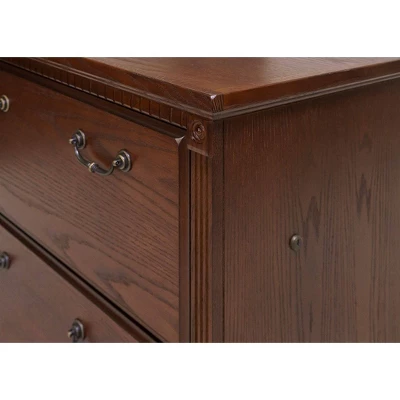 Huntington Oxford Two Drawer File Cabinet - Martin Furniture - Image 5