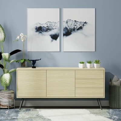 Glenwillow Home Atlas 59" Mid-Century Modern Buffet/Sideboard/TV Console - Image 10