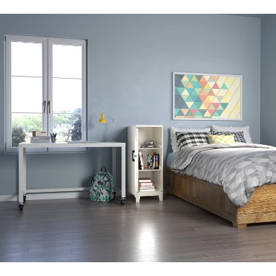 Space Solutions 42.5" High 3 Shelf Storage Locker Cabinet - Image 8