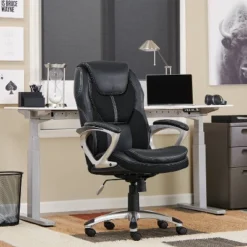 Executive Chair Black Mesh - Serta