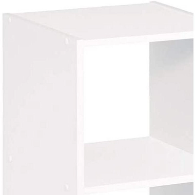 Closetmaid 899600 Decorative Home Stackable 6 Cube Cubeicals Organizer Storage In White With Hardware For Home, Office, Closet, Or Toys - Image 2